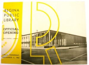 RPL Central opening 1962 - program cover